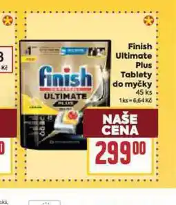 Billa Finosh ultimate plus tablety do myčky nabídka