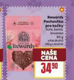 Billa Rewards pochoutka pro kočky nabídka