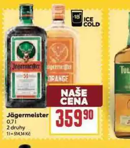 Billa Jägermeister nabídka
