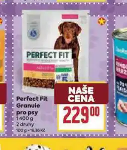 Billa Perfect fit granule pro psy nabídka
