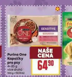 Billa Purina one kapsičky pro psy nabídka