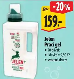 Albert Jelen Prací gel nabídka