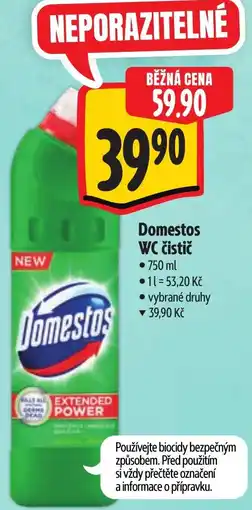 Albert Domestos WC čistič nabídka