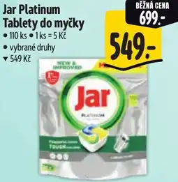 Albert Jar Platinum Tablety do myčky nabídka