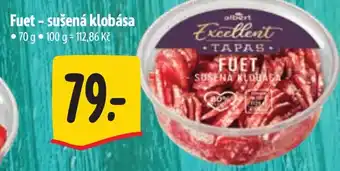 Albert Fuet - sušená klobása nabídka