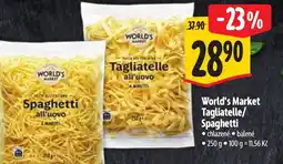 Albert World's Market Tagliatelle/ Spaghetti nabídka