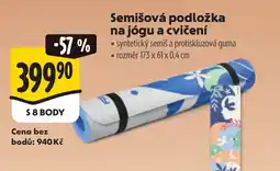 Albert Semišová podložka na jógu a cvičení nabídka