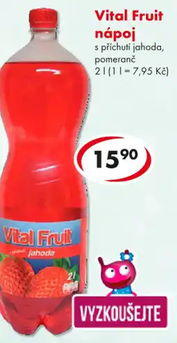 CBA Vital Fruit nápoj nabídka