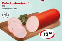 CBA Kuřecí debrecínka nabídka