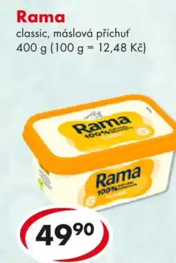 CBA Rama classic, máslová příchuť nabídka