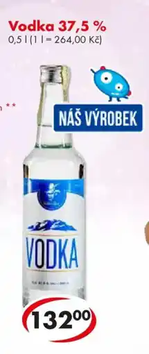 CBA Vodka 37.5% nabídka