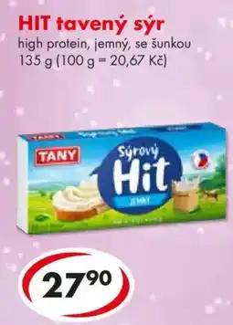 CBA HIT tavený sýr nabídka