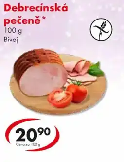 CBA Debrecínská pečeně nabídka