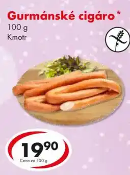 CBA Gurmánské cigáro nabídka