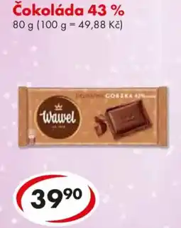 CBA Čokoláda 43 % nabídka