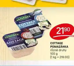 Flop COTTAGE POMAZÁNKA různé druhy nabídka