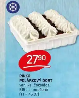 Flop PINKO POLÁRKOVÝ DORT vanilka, čokoláda, 615 ml, mražené nabídka