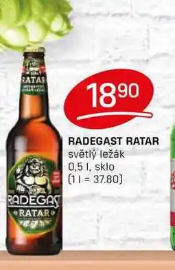 Flop RADEGAST RATAR světlý ležák nabídka