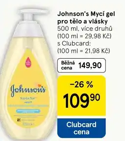 Tesco Johnson's Mycí gel pro tělo a vlásky nabídka
