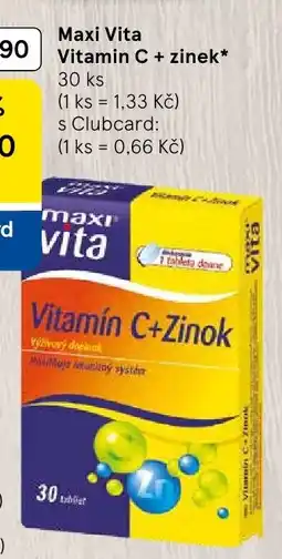 Tesco Maxi Vita Vitamin C + zinek nabídka