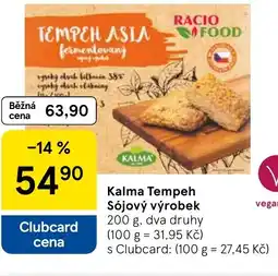 Tesco Kalma Tempeh Sójový výrobek nabídka