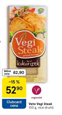 Tesco Veto Vegi Steak nabídka