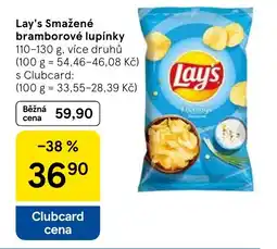 Tesco Lay's Smažené bramborové lupínky nabídka