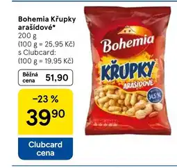 Tesco Bohemia Křupky arašídové nabídka
