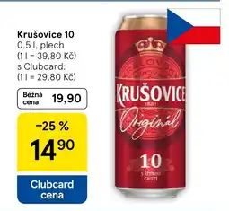 Tesco Krušovice 10 nabídka