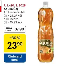 Tesco Aquila Čaj nabídka