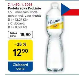 Tesco Poděbradka ProLinie nabídka