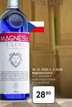 Tesco Magnesia Extra nabídka