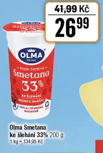 TEMPO OLMA Smetana ke šlehání 33% nabídka