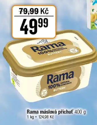 Rama máslová příchuť
