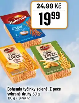 TEMPO Bohemia tyčinky solené, Z pece nabídka