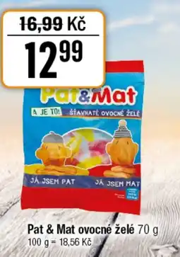 TEMPO Pat & Mat ovocné želé nabídka