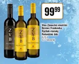 TEMPO Víno Zámecké Vinařství Bzenec nabídka