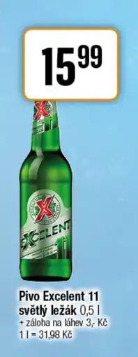 TEMPO Pivo Excelent 11 světlý ležák nabídka