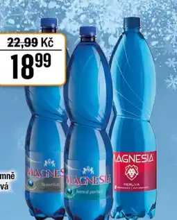 TEMPO Magnesia neperlivá, jemně perlivá, perlivá nabídka