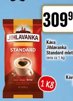 TEMPO Káva Jihlavanka Standard mletá nabídka