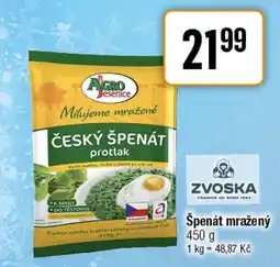 TEMPO Špenát mražený nabídka