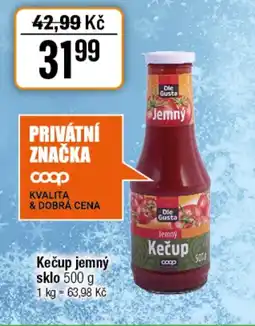 TEMPO Kečup jemný sklo nabídka