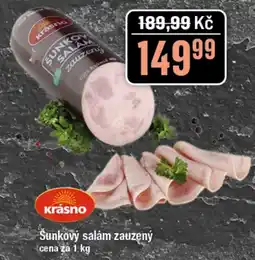 TEMPO Šunkový salám zauzený nabídka