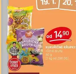 Flop KUKUŘIČNÉ KŘUPKY různé druhy nabídka
