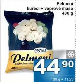 Jip Pelmeni kuřecí + vepřové maso 400 g nabídka
