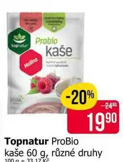Teta Topnatur ProBio kaše 60 g, různé druhy nabídka