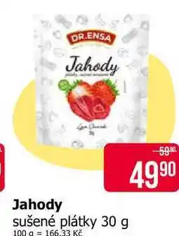 Teta DR.ENSA Jahody sušené plátky nabídka