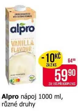 Teta Alpro nápoj 1000 ml, různé druhy nabídka