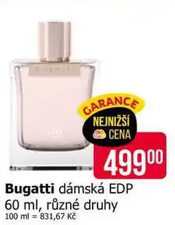 Teta Bugatti dámská EDP 60 ml, různé druhy nabídka