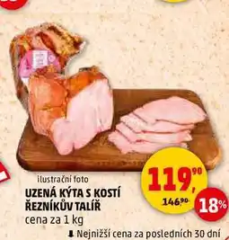 Penny Market UZENÁ KÝTA S KOSTÍ ŘEZNÍKŮV TALÍŘ nabídka